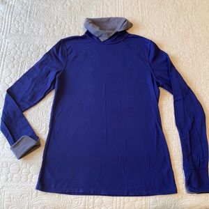 Athleta Nylon/Lycra performance turtleneck